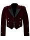 Black Modern Prince Charlie Kilt Jacket